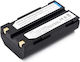 BW Batteries Μπαταρία Φωτογραφικής Μηχανής D-LI1 Ιόντων-Λιθίου (Li-ion) 2600mAh Συμβατή με Pentax