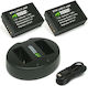 Wasabi Camera Battery Lithium Ion (Li-Ion) 1040mAh Compatible with Canon