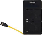 Patona Double Battery Charger Compatible with Sony