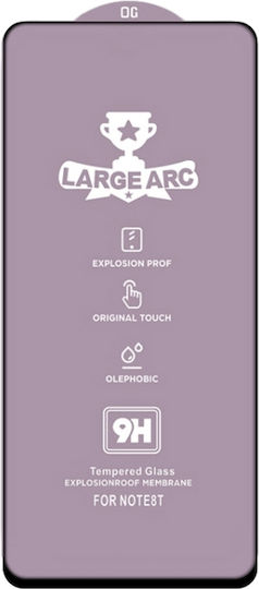 9D Full Glue Full Face Tempered Glass Μαύρο (Mi 10T / Mi 10T Pro)