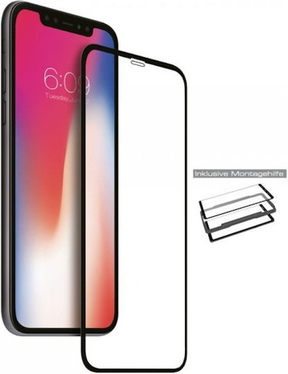 Nevox NEVOGLASS 3D Vollflächig gehärtetes Glas (iPhone 14 Pro)