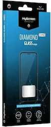 MyScreenPROTECTOR Diamond Glass Full Glue Full Face Tempered Glass Μαύρο (Nokia X30 5G)