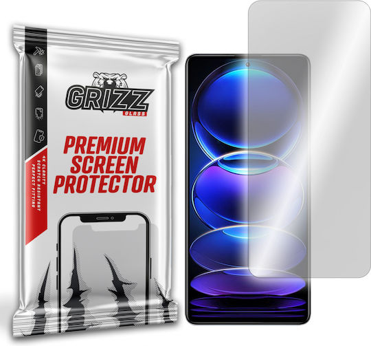 GrizzGlass HybridGlass Tempered Glass (Redmi Note 12 Pro+)