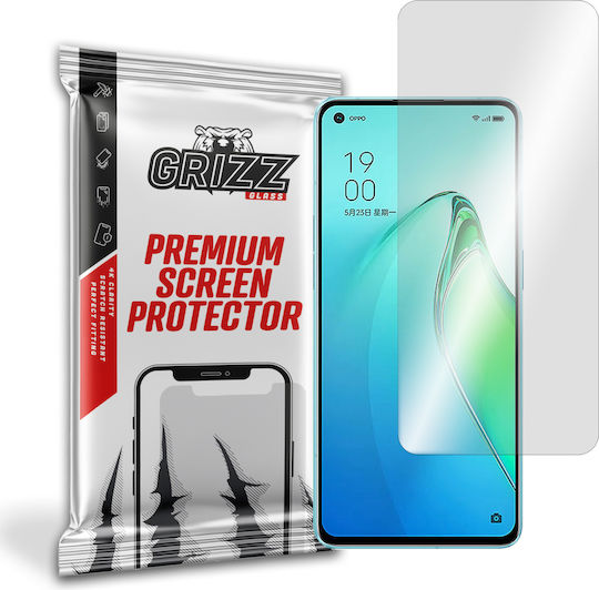 GrizzGlass HybridGlass Tempered Glass (Oppo Reno8 Pro)