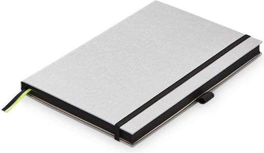 Lamy Hardcover Notebook A6 Square with Elastic and Pen Holder Gray