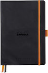 Rhodia Notebook A5 with Elastic Black