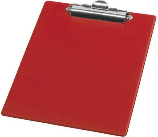 Logigraf Clipboard with Clamp Conference for Paper A4 Red 1pcs