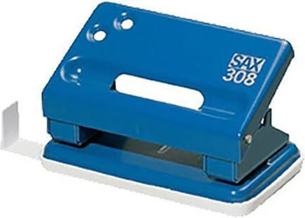 Sax Paper 2-Hole Puncher with Guide for 15 Sheets