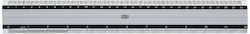 M+R Aluminum Gray Ruler