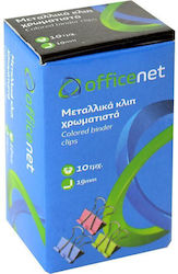 Officenet Κλιπς Μεταλλικά 19mm 10τμχ