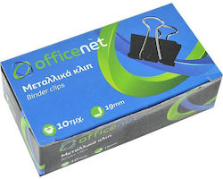 Officenet Cleme Metalice 19mm Negre 10buc