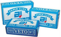 Set of 50pcs Paper Clips 32mm