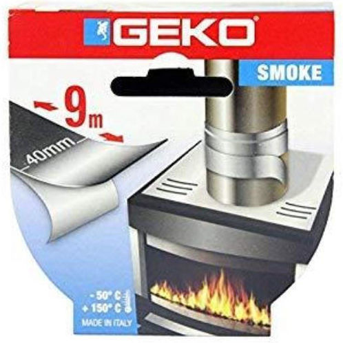 Geko Smoke Самозалепваща Алуминиева лента Бяла 40ммx9м 1бр