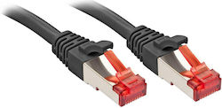 Lindy 47780 S/FTP Cat.6 Καλώδιο Ethernet 3m Μαύρο