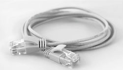Wantec 7227 U/UTP Cat.6a Καλώδιο Ethernet 0.25m Λευκό