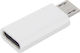 GBC Converter USB-C / Micro USB Male to USB-C / Micro USB Female Silver 1 Piece 59.6615.46