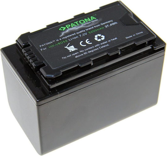 Patona Μπαταρία Βιντεοκάμερας 5200mAh Συμβατή με Panasonic