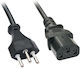 Lindy IEC C13 - IEC C13 Cable 5m Μαύρο 30419