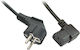 Lindy Schuko - IEC C13 Cable 3m Μαύρο 30302