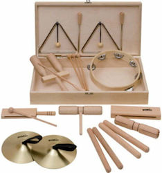 Goldon Percussion Set 5 in Wood Box Σετ