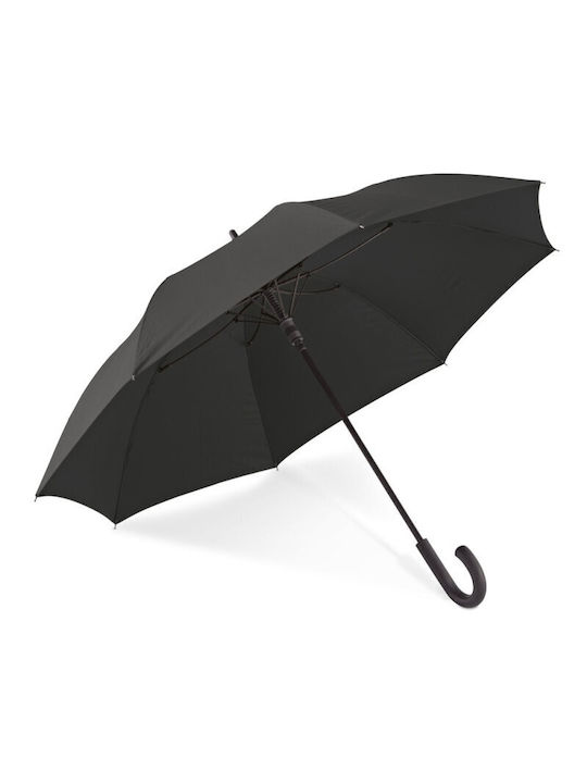 HIDEA Automatic Umbrella with Walking Stick Black