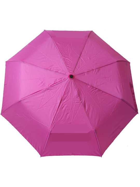 Bode Αυτόματη Ομπρέλα Βροχής Σπαστή Ροζ