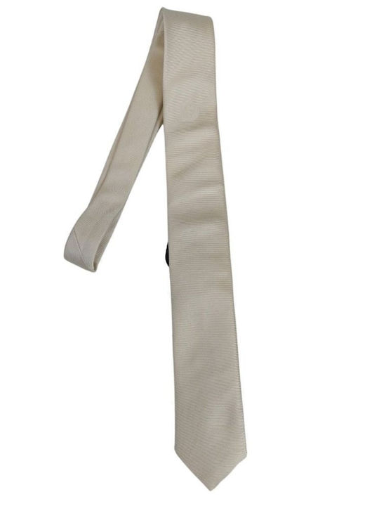 Karl Lagerfeld Men's Tie Monochrome Beige