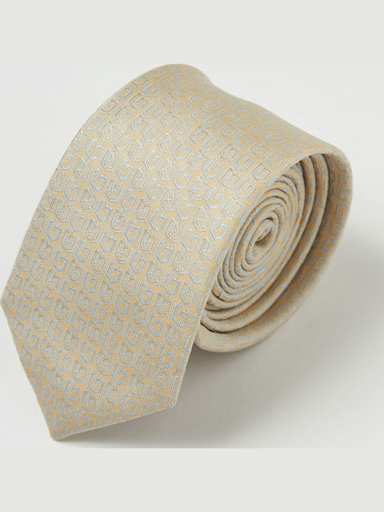 Aristoteli Bitsiani Men's Tie Printed Beige
