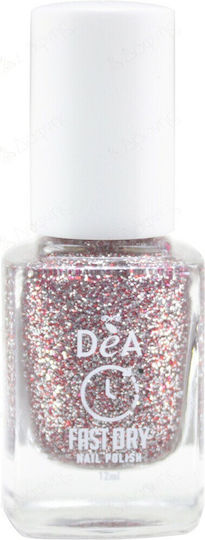 Dafnis Glitter Βερνίκι Νυχιών Μπορντό 12ml
