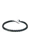 Theodora's Jewellery Steel Black Anklet