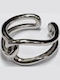 Kostibas Fashion Damen Ring aus Stahl Vergoldet