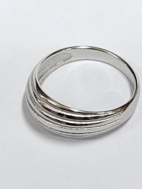 Kostibas Fashion Damen Ring aus Stahl Vergoldet