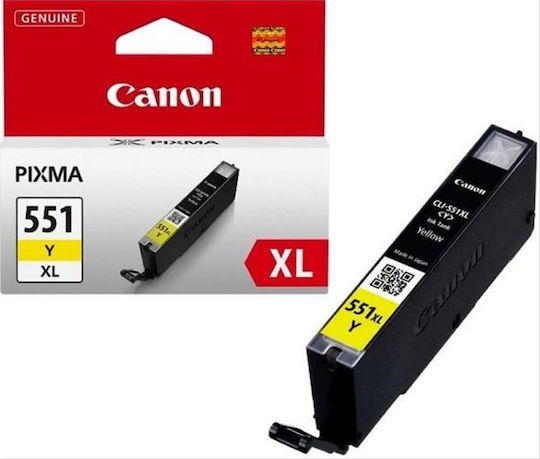 Eco Συμβατό Μελάνι Εκτυπωτή InkJet Canon 12ml Κίτρινο 1τμχ