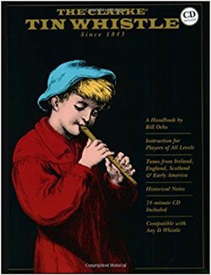 Clarke Tinwhistle für Blasinstrumente / Panflöte + CD