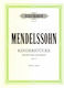 Edition Peters Mendelssohn Παρτιτούρα για Πιάνο