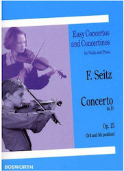 Bosworth Edition SEITZ Concerto за Цигулка / Пи...