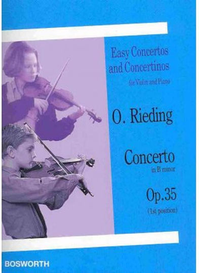 Bosworth Edition RIEDING Concerto Sheet Music for Violin / Piano / String Instruments