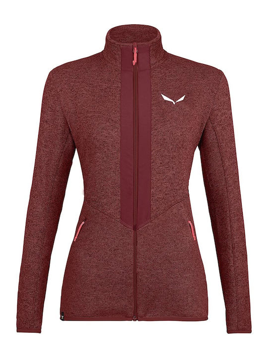 Salewa Rocca 2 Fleece Γυναικεία Ζακέτα με Φερμο...