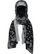 Trefoil Scarf Γυναικείο Κασκόλ Μαύρο