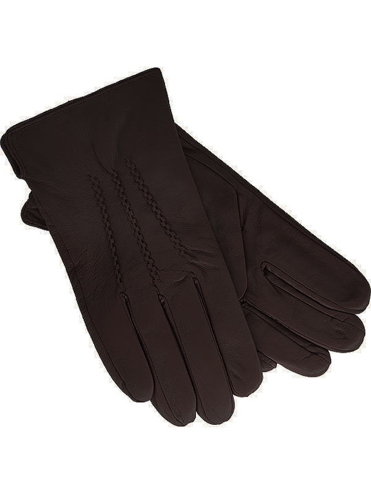 Men's Leather Gloves Brown