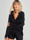 La Lolita Amsterdam Women's Pyjamas Set Cotton Black Fallon