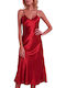 La Lolita Amsterdam Summer Women's Nightgown Red Royal