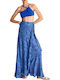 Ale - The Non Usual Casual Maxi Φούστα σε Navy Μπλε χρώμα