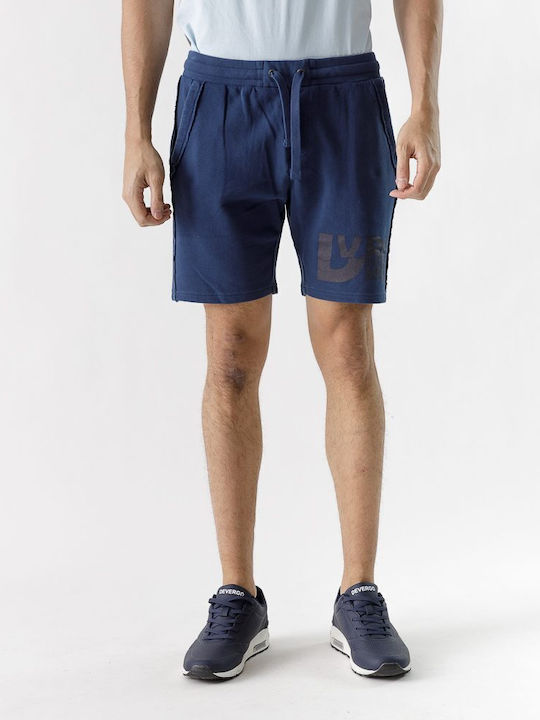 Devergo Men's Athletic Shorts Navy Blue