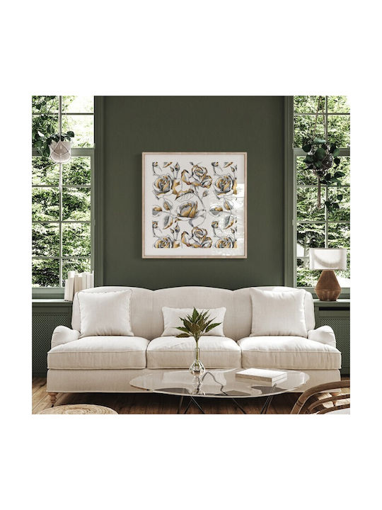 Walls Poster Κάδρο Ξύλινο 40x40cm