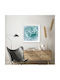 Walls Poster Κάδρο Ξύλινο 30x30cm