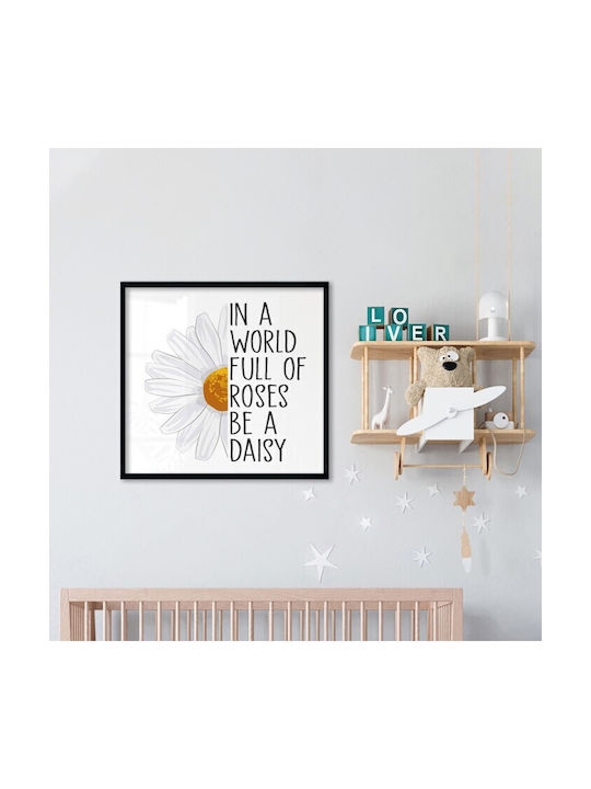Walls Poster Κάδρο Ξύλινο 80x80cm