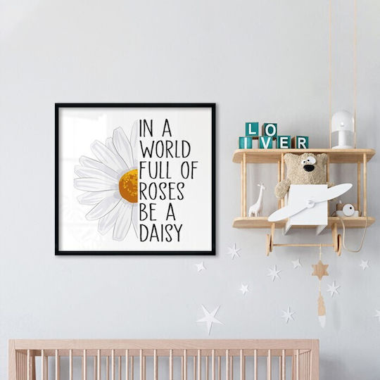 Walls Poster Κάδρο Ξύλινο 80x80cm