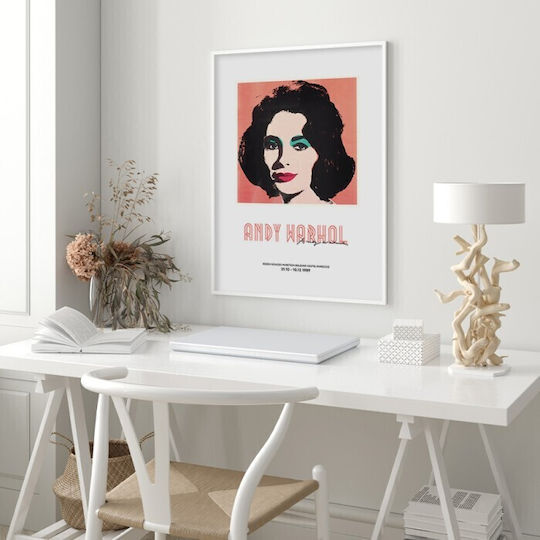 Walls Liz Taylor Frame Copy of Andy Warhol Wooden 20x30cm