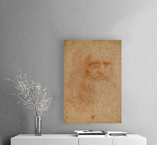 I-gallery Portrait Of A Painting Copy of Da Vinci on Canvas 50x70cm